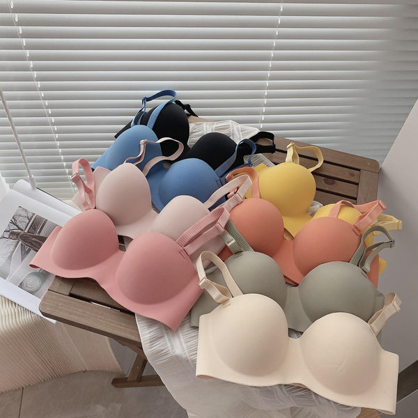 All-Way Comfort Bra – Strapless, Dual Straps (Fabric + Transparent)