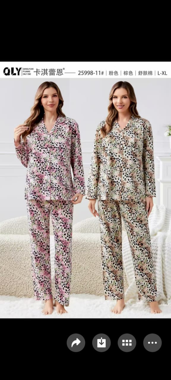 Valerie Women Pajama Set Premium Quality