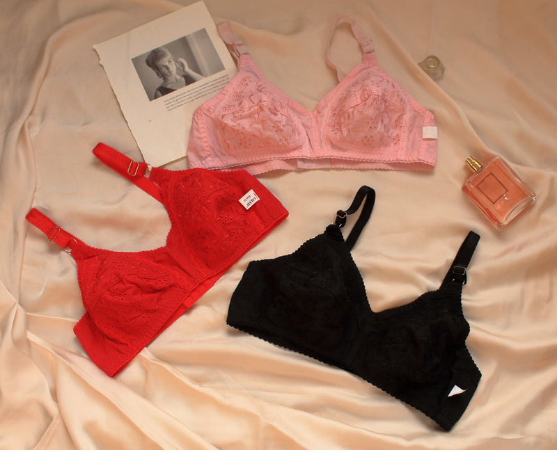 Imported Cotton chicken bra